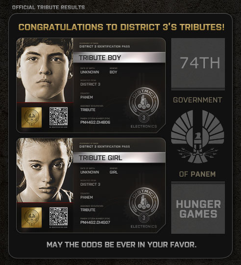 hunger games all tributes info